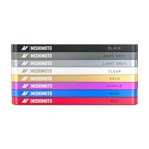 No Longer Available - Mishimoto Universal Carbon Fiber Intercooler - Matte Tanks - 525mm Silver Core - S-Flow - R V-Band