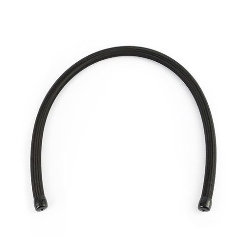 No Longer Available - Mishimoto 3Ft Stainless Steel Braided Hose w/ -12AN Fittings - Black