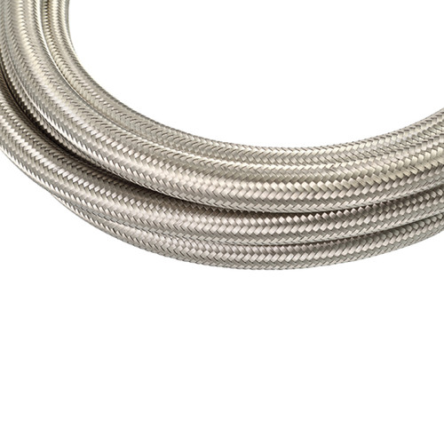No Longer Available - Mishimoto 10Ft Stainless Steel Braided Hose w/ -8AN Fittings - Stainless