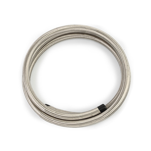 No Longer Available - Mishimoto 10Ft Stainless Steel Braided Hose w/ -4AN Fittings - Stainless