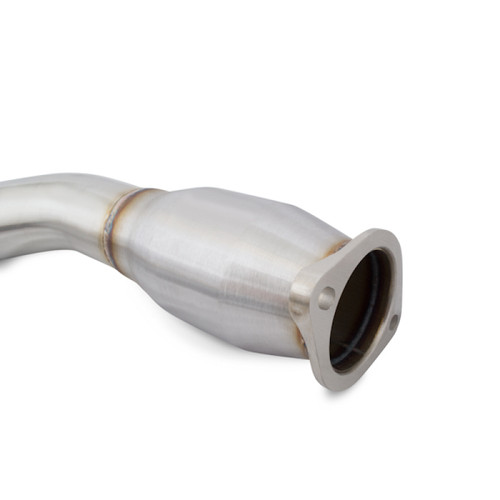 No Longer Available - Mishimoto 15+ Subaru WRX Downpipe/J-Pipe w/ Catalytic Converter (6sp Only)