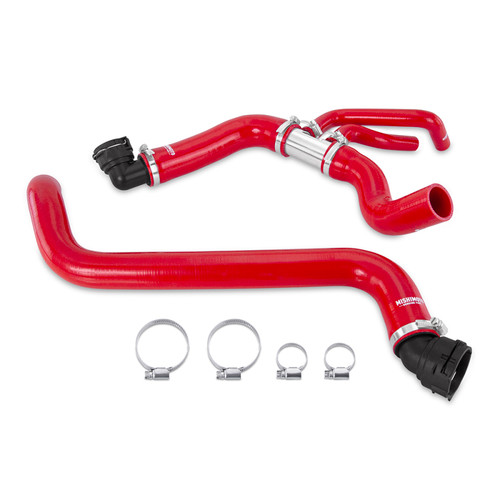 No Longer Available - Mishimoto 18+ Ford F-150 5.0L V8 Silicone Radiator Hose Kit - Red