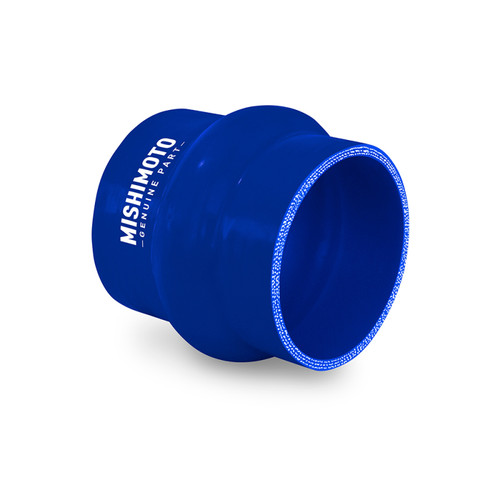 No Longer Available - Mishimoto 4in. Hump Hose Silicone Coupler - Blue
