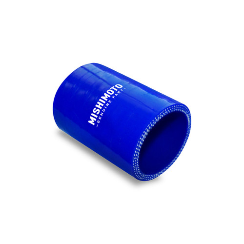 No Longer Available - Mishimoto 2.75in. Straight Coupler - Blue