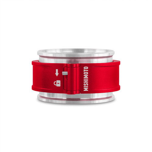 No Longer Available - Mishimoto 3.0in Quick Release Clamp Assembly - Red