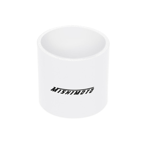 No Longer Available - Mishimoto 3.0in. Straight Coupler White