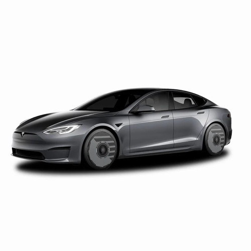 Haloblk HaloDisc 2 Wheel Covers for Tesla - H Industry