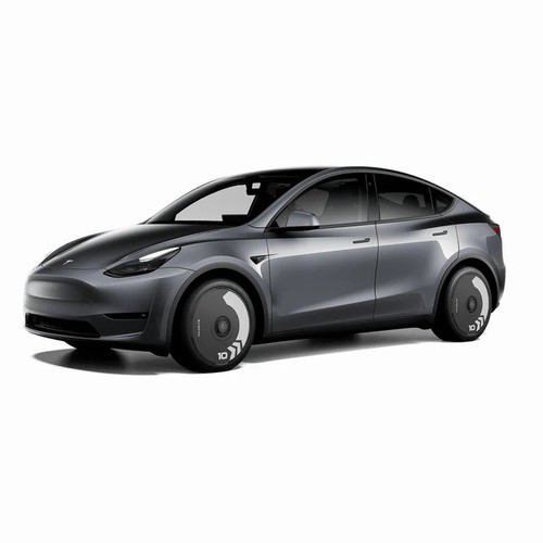 Haloblk HaloDisc 2 Wheel Covers for Tesla - Arrow