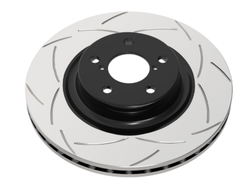 DBA 15-19 Porsche Macan Turbo (w/360mm Front Rotor) Turbocharged Rear Street Slotted Rotor