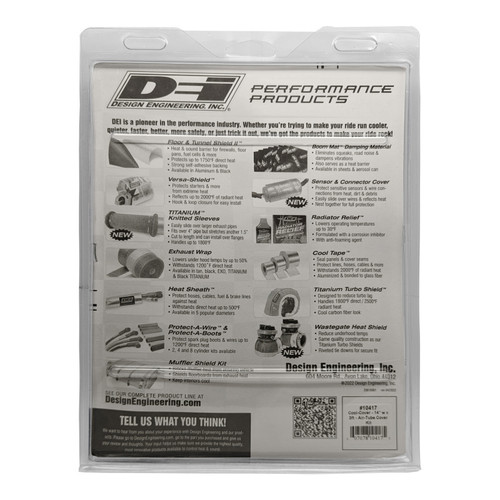DEI Cool-Cover 14in w x 3ft - Air-Tube Cover Kit