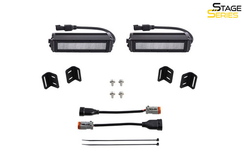 No Longer Available - Diode Dynamics 2022 Toyota Tundra (Pair) SS6 LED Fog Light Bracket Kit