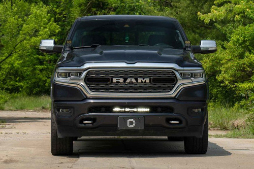 No Longer Available - Diode Dynamics Stealth Bumper Light Bar Kit for 2019-Present Ram - White Combo