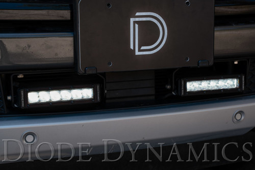 No Longer Available - Diode Dynamics 19-21 Ford Ranger SS6 LED Lightbar Kit - Amber Wide