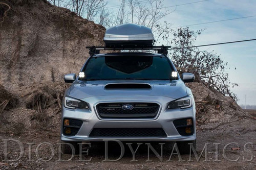 Diode Dynamics 15-21 Subaru WRX/STi Pro Stage Series 2in LED Ditch Light Kit - Yellow Combo DD6619