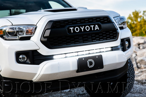No Longer Available - Diode Dynamics 16-21 Toyota Tacoma SS30 Stealth Lightbar Kit - White Combo
