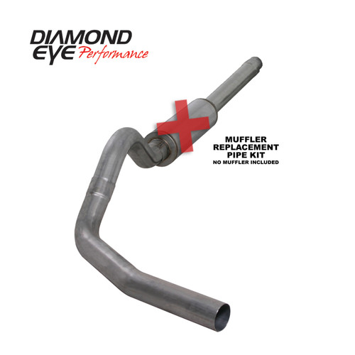 Diamond Eye KIT 4in CB SGL AL: 94-97 FORD 7.3L F250/F350 PWRSTROKE K4310S-RP