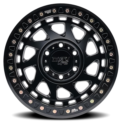 Dirty Life 9313 Enigma Race 17x9 / 5x127 BP / -38mm Offset / 78.1mm Hub Matte Black Wheel