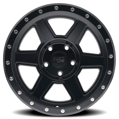 Dirty Life 9315 Compound 17x9 / 5x127 BP / -12mm Offset / 78.1mm Hub Matte Black Wheel