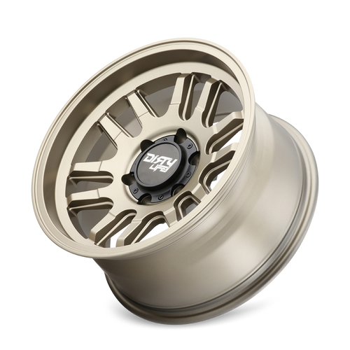 Dirty Life 9310 Canyon 17x9 / 5x127 BP / -12mm Offset / 71.5mm Hub Satin Gold Wheel