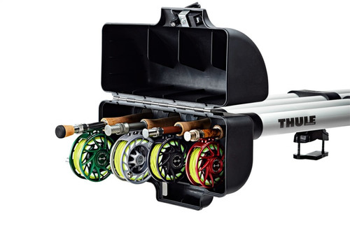 Thule RodVault 4 Fly Fishing Rod Carrier (Fits 4 Rods Up to 10ft./Reel Dia. Up to 4.25in.)