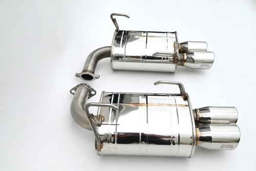 Invidia 22+ Subaru WRX Q300 3.5in. Rolled Dual Wall S.S Tip Axle-back Exhaust