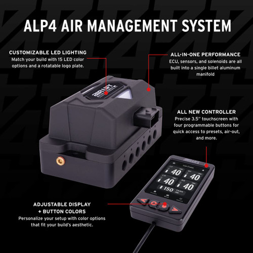 Air Lift ALP4 Air Management 1/4in Airline (No Tank/Compressor) Air Lift ALP4 Air Management 1/4in Airline (No Tank/Compressor)