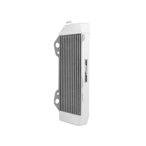 No Longer Available - Mishimoto 10-14 Kawasaki KX250F Aluminum Radiator - Left Braced