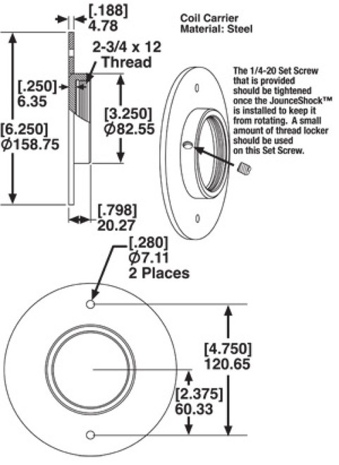 SPC Performance END MOUNT & ADAPTOR ASSY 25508