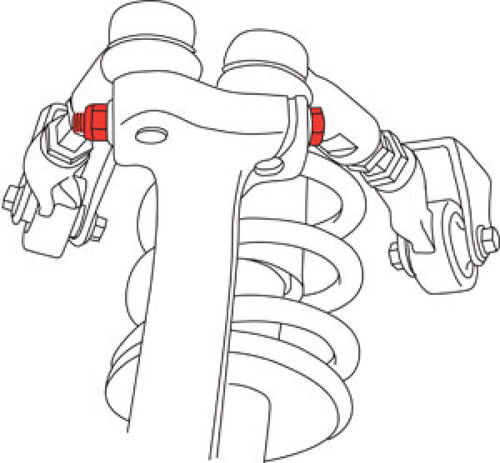 SPC Performance 17-19 Audi A4 Knuckle Pinch Hardware Bolt & Nut
