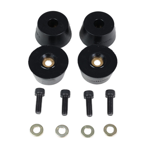 Energy Suspension 96-02 Toyota 4Runner Front Hyper Flex Bump Stop Set - Black