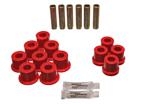 Energy Suspension Gm 2 & 4 X Rr Sprg Bush - Red 3.2108R
