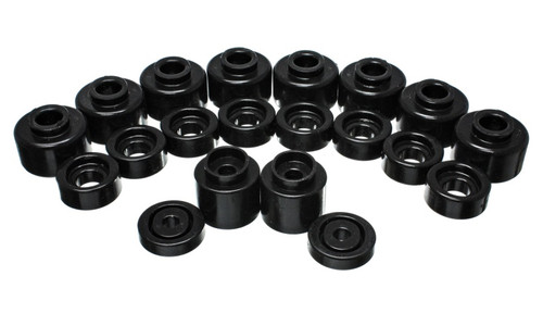 Energy Suspension Body Mount Set - Black 4.4111G