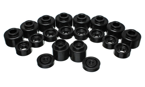 Energy Suspension Body Mount Set - Black 4.4111G