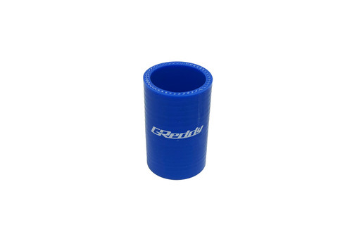GReddy 34mm x 60mm Silicone Straight Hose - Blue