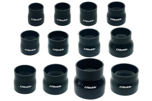 GReddy 42-50mm Silicon Reducer Hose - Black