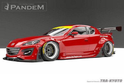 GReddy Pandem 09-10 Mazda RX8 Rocket Bunny Front Canards