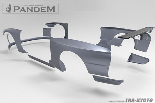 GReddy Pandem R32 V1.5 Side Skirts (FRP)