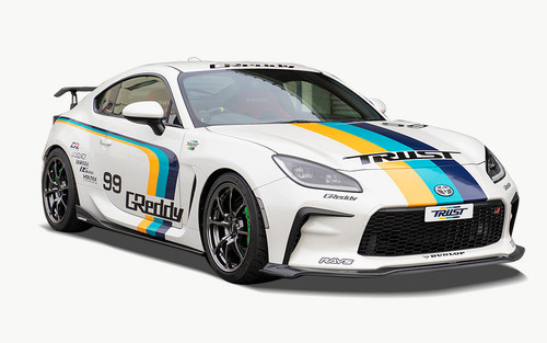 GReddy X Voltex 22 Toyota GR86 Aero Kit ZN8 Front Under Spoiler CFRP