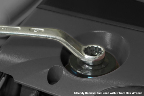 Greddy Type-B Oil Filler Cap Mazda 33.7 - Blue