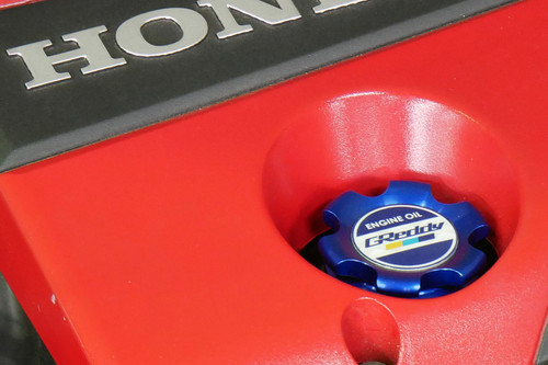 Greddy Type-B Oil Filler Cap Honda D-Spiral  - Blue