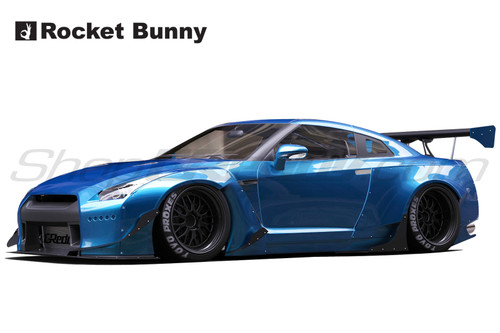 GReddy Rocket Bunny R35 V2 Front Fender Canards