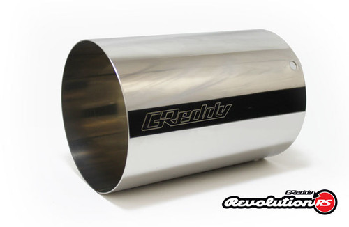 GReddy SS Tip (115mm Dia/170mm Length) for Universal 3in Revolution RS Muffler