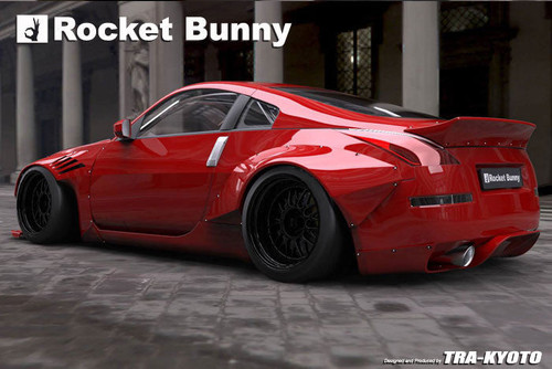 GReddy Nissan Z33 Rocket Bunny Aero Kit - Front Fenders