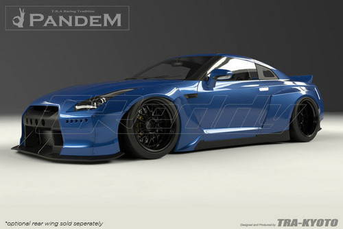 GReddy Nissan R35 Pandem Wide Body V2 Rear Fenders