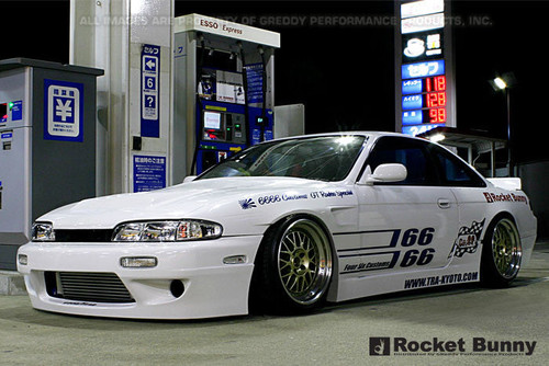 GReddy 94-96 Nissan 240SX S14 Rocket Bunny Duck-Tail Rear Wing Ver. 1