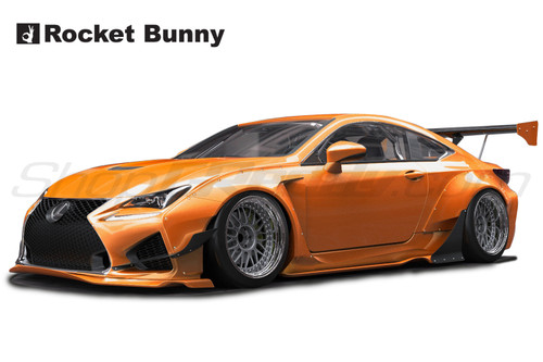 GReddy 2015+ Lexus RC-F Rocket Bunny Front Over-Fenders +45mm