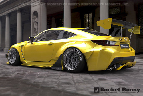 GReddy 2015+ Lexus RC-F Rocket Bunny Front Over-Fenders +45mm