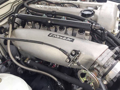 GReddy Nissan SR20DET S14/S15 Short Runner Intake Plenum for Stock Throttle Body