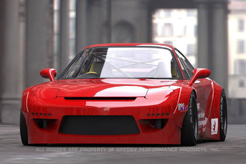 GReddy 93-96 Mazda RX-7 Rocket Bunny Full FD3S Rear Diffuser Kit Ver. 2 FRP Only
