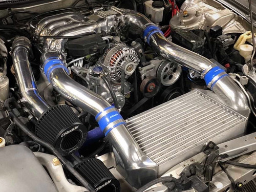 GReddy 92-02 Mazda RX-7 FD3S Ver. 2 T-19 V-Mount Full Intercooler Kit